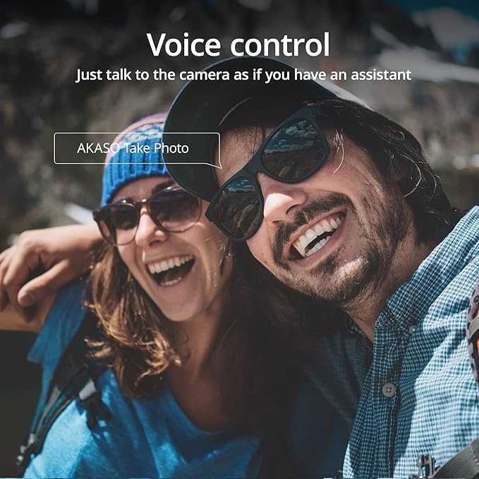 Akaso Brave 7 4K Action Camera Waterproof Body & EIS Stabilization